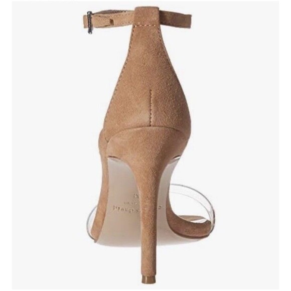 NWB Charles David Women’s Carla Pump Suede Clear Size 7.5 M Sexy, Gorgeous Heels - Picture 7 of 13